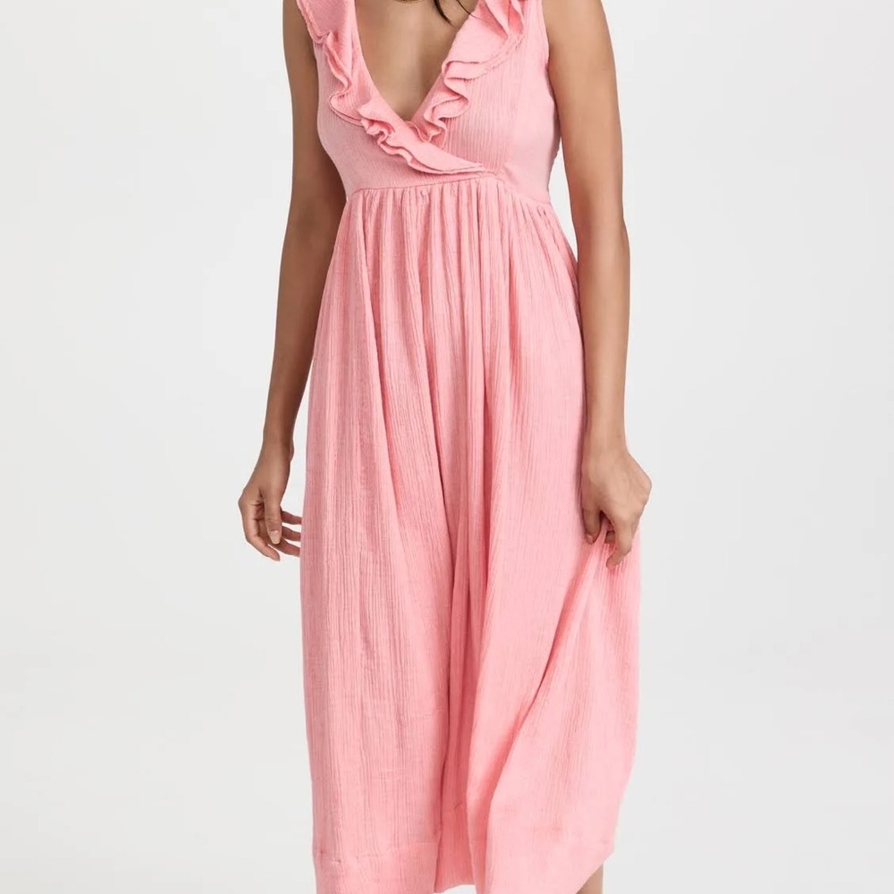 Hatch Pink Ruffle Maxi Dress - Picture 2 of 4